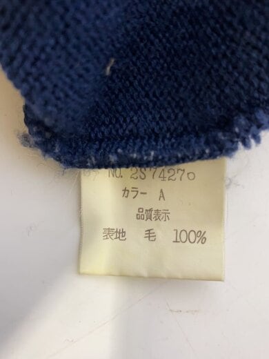 商品画像：ニット・セーター(薄手)/--/--/NVY/無地 4