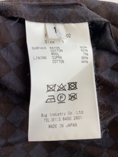 商品画像：スカジャン/1/レーヨン/BLK/無地/FTB-17AW-02 5