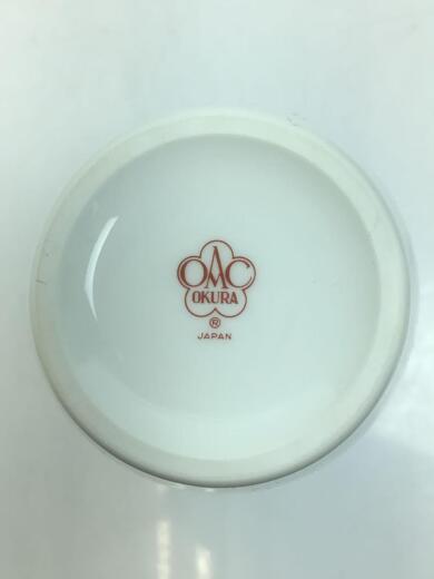 画像：大倉陶園壷・花瓶/ブルーローズ/15cm6