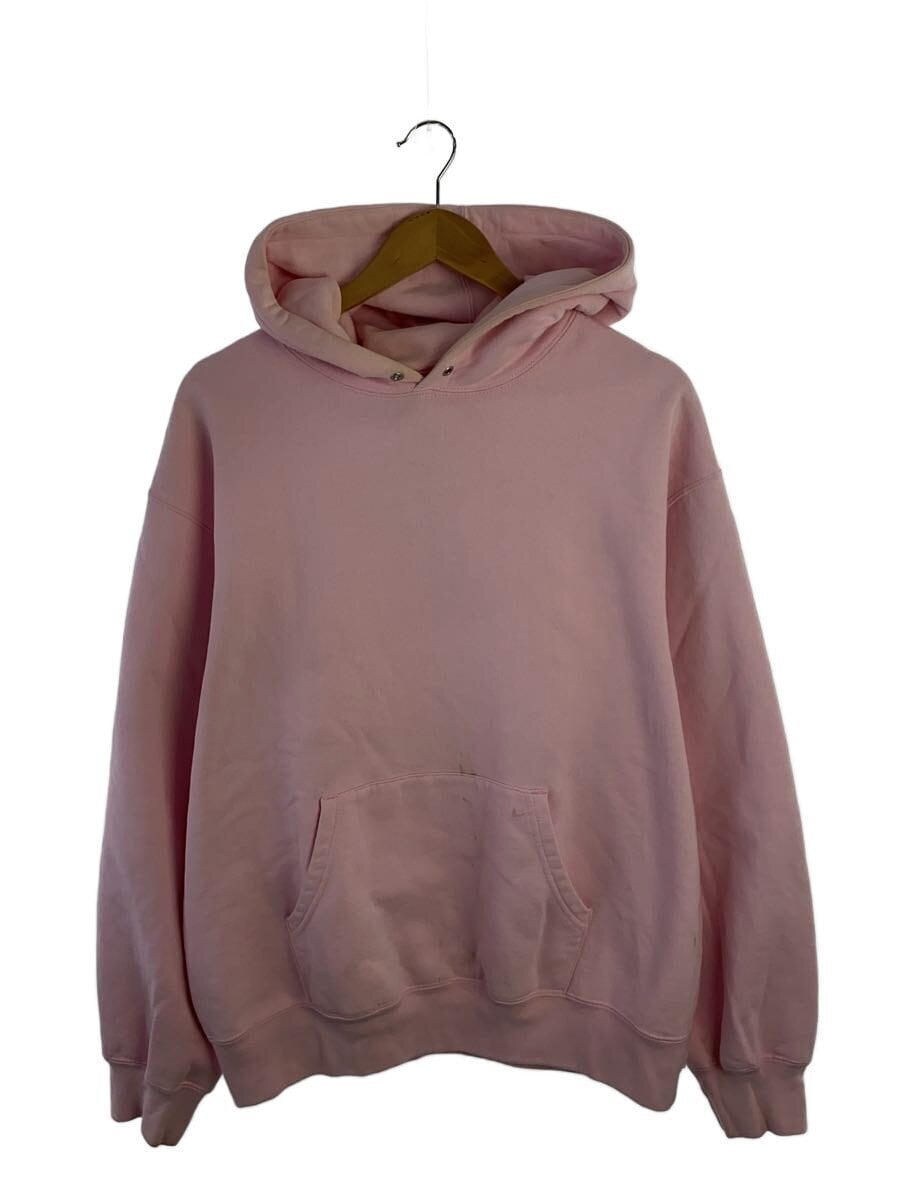 Supreme / パーカー/M/コットン/PNK/24AW/Satin Applique Hooded Sweatshirt/汚れ