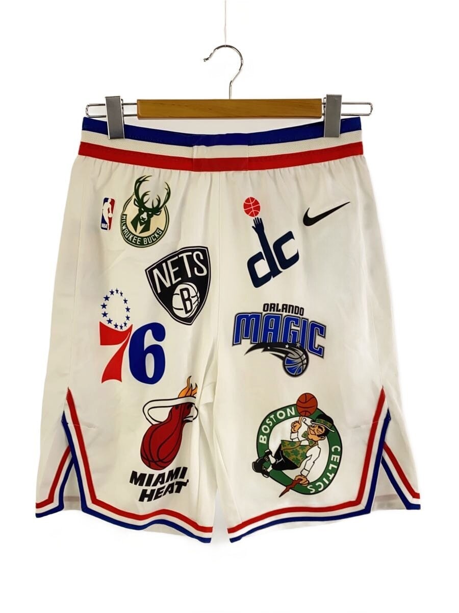Supreme / 18SS/NBA Teams Authentic Short/34/ポリエステル/ホワイト/AQ4231-100
