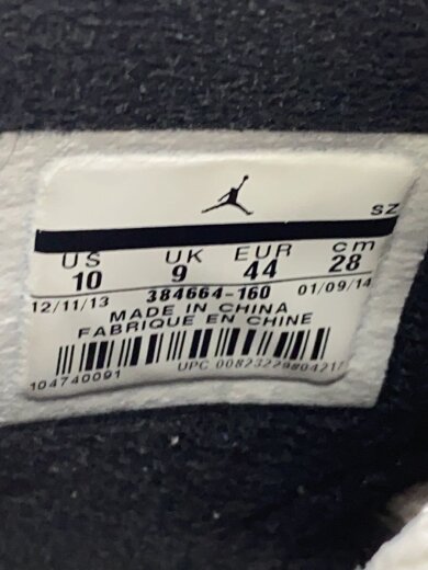 商品画像：AIR JORDAN 6 RETRO/エアジョーダンレトロ/ホワイト/384664-160/28cm/WHT 5