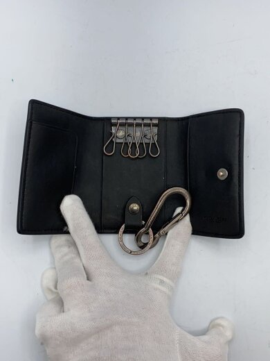 商品画像：キーケース/レザー/BLK/メンズ 4