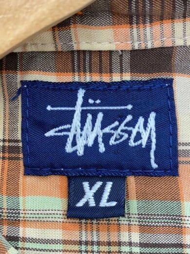 商品画像：半袖シャツ/XL/コットン/ORN/チェック/usa製 3