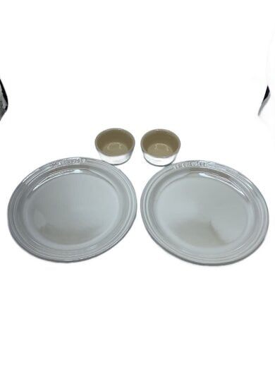 商品画像：プレート/4点セット/WHT/Round Plate 19cm Petite Ramekin Set of 2 1