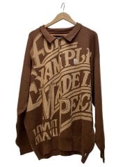 ニット・セーター(薄手)/XXL/レーヨン/BRW