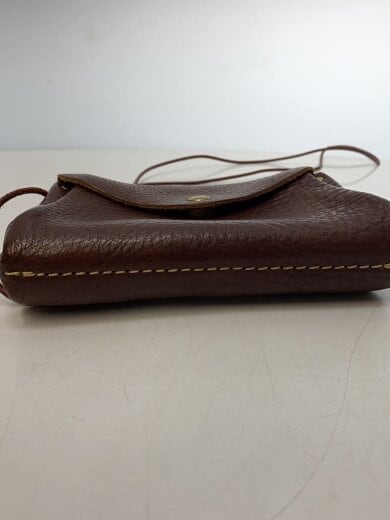 商品画像：ショルダーバッグ/レザー/BRW 4