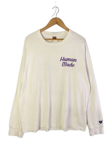 商品画像：長袖Tシャツ/XXL/コットン/WHT// 1