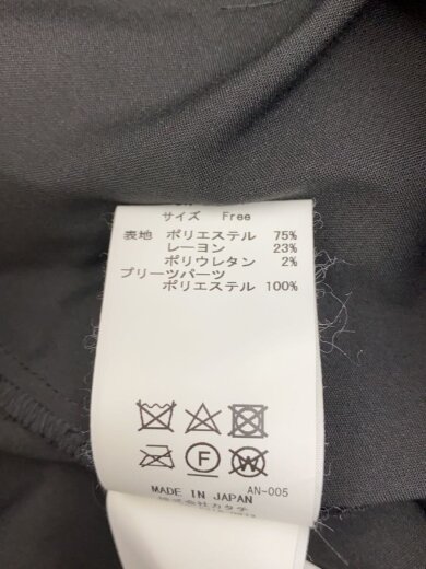 商品画像：ボトム/FREE/ポリエステル/BLK/無地/DN-S-111// 4
