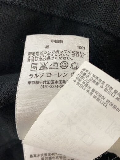 商品画像：ポロシャツ/XS/コットン/BLK// 4