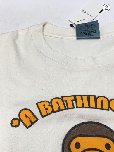 商品画像：Tシャツ/S/コットン/WHT/0357722524// 7
