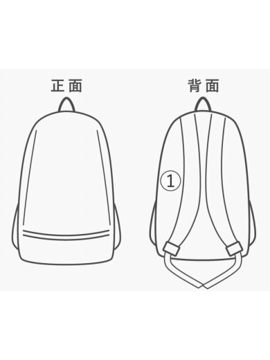商品画像：リュック/ナイロン/BLK/無地/AER11002// 8