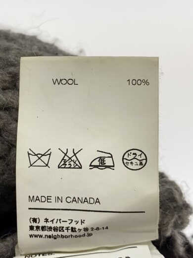 画像：NEIGHBORHOOD × KANATAニットベスト(厚手)/M/ウール//4