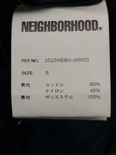 商品画像：ジャケット/S/コットン/NVY/252ZMEBN-JKM03// 5