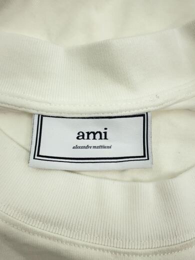 画像：ami alexandre mattiussiTシャツ/L/コットン/WHT/A20HK009.006//3