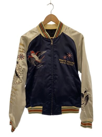 画像：その他ブランドリバーシブル/PEAKD YELLOW/スカジャン/40/ポリエステル/BLK1