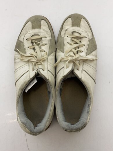 商品画像：ジャーマントレーナー/ローカットスニーカー/27cm/WHT/レザー 3