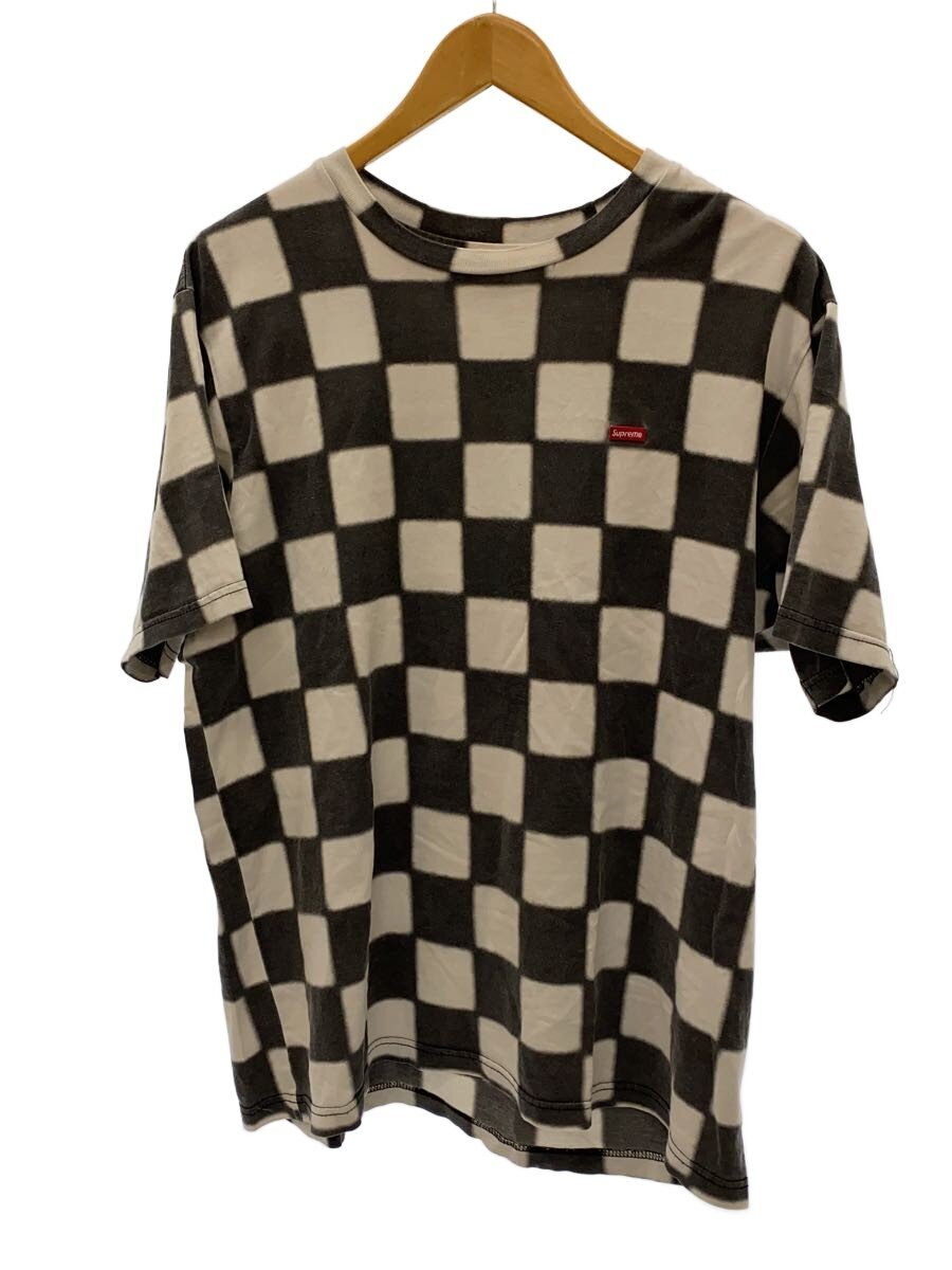 Supreme / Tシャツ/M/コットン/GRY/チェック