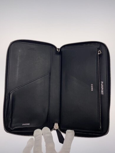 商品画像：長財布/レザー/BLK/総柄/メンズ/ダイアゴナルフォンケースウォレット/ズッカ柄 4