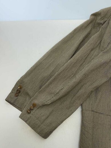 商品画像：テーラードジャケット/M/コットン/BEG/千鳥格子/HJ-02027M 6