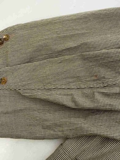 商品画像：テーラードジャケット/M/コットン/BEG/千鳥格子/HJ-02027M 7