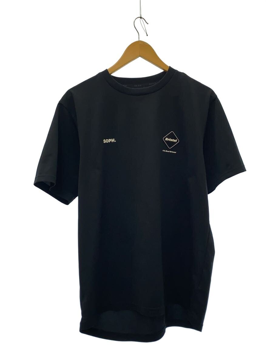 F.C.R.B.(F.C.Real Bristol) / Tシャツ/L/ポリエステル/BLK/FCRB-250022/AUTHENTIC LOGO S/S TEAM TOP