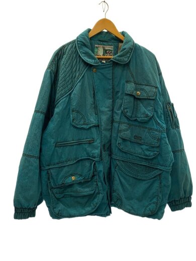 商品画像：ナイロンジャケット/L/ナイロン/BLU/ナイロン染め/小穴有 1