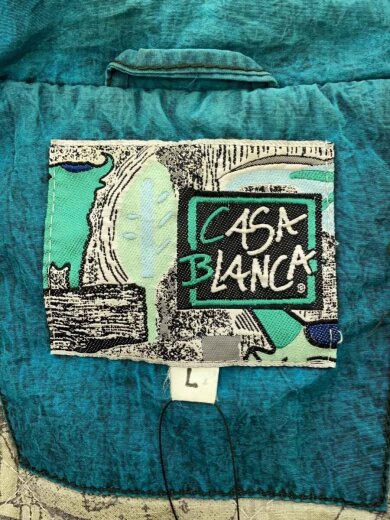 商品画像：ナイロンジャケット/L/ナイロン/BLU/ナイロン染め/小穴有 3