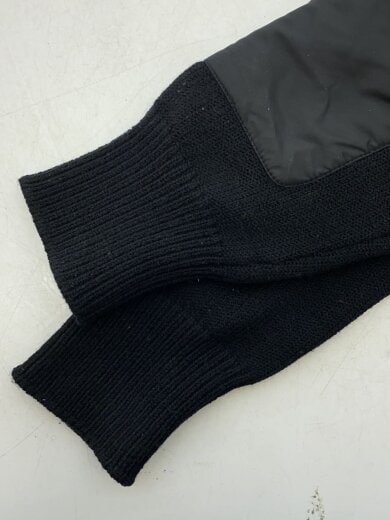 商品画像：ジップパーカー/S/ウール/BLK/無地/I20979B00007 5