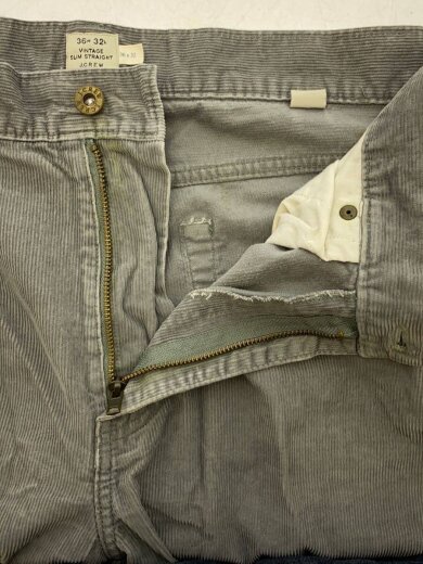 商品画像：90s/ストレートパンツ/36/コーデュロイ/GRY 3