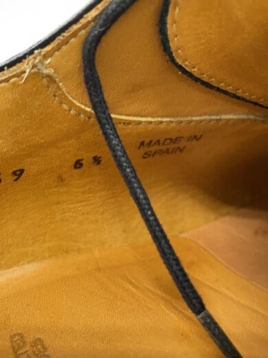 商品画像：シューズ/UK6.5/BLK/2369/Uチップ 6