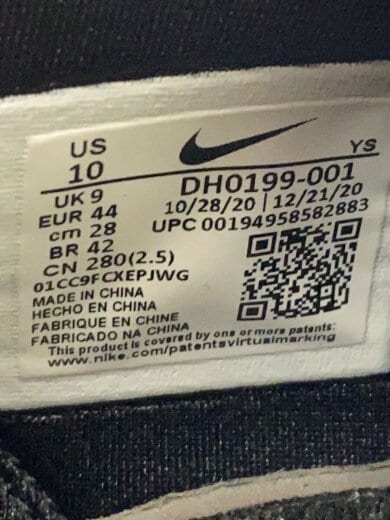 商品画像：COMME DES GARCONS HOMME PLUS X AIR CARNIVORE/28cm/BLK 5