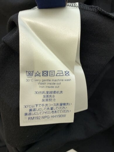 商品画像：19AW/LVスモークプリンテッド/Tシャツ/M/コットン/BLK/RM192 NPG HHY90W 4