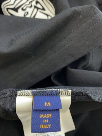 商品画像：19AW/LVスモークプリンテッド/Tシャツ/M/コットン/BLK/RM192 NPG HHY90W 5