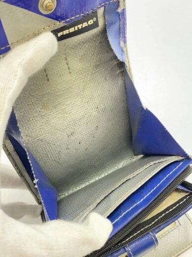 商品画像：2つ折り財布/PVC/GRY/総柄/メンズ 6