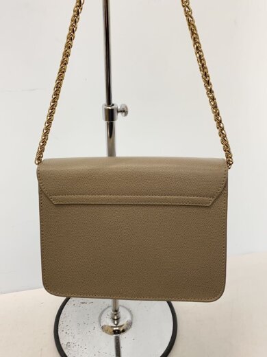 商品画像：ショルダーバッグ/レザー/BEG/無地/G6538 3