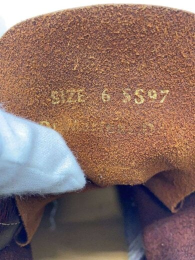 商品画像：ENGLAND製/ブーツ/UK6/BRD/レザー/SS97 5