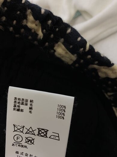 商品画像：ジャケット/M/コットン/BLK/総柄/MW2173 5