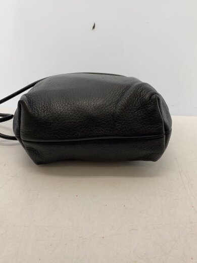 商品画像：SHOULDER POUCH BAG/ポーチ/レザー/BLK/無地 4