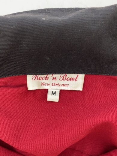 商品画像：Rock n Bowl/ボウリングシャツ/M/ポリエステル/RED// 3