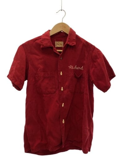 商品画像：ボウリングシャツ/XS/レーヨン/RED/SE34601 1