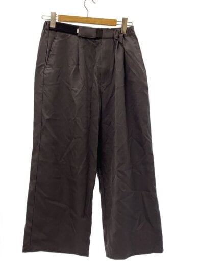 商品画像：Scale Off Wool Wide Tapered Slacks/1/ウール/GRY/GM261-40176AB// 1
