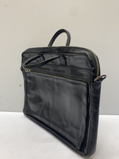 商品画像：ショルダー欠品/状態考慮/ブリーフケース/レザー/BLK 2