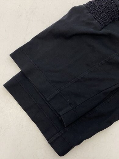 商品画像：半袖ブラウス/XS/コットン/BLK/無地// 5