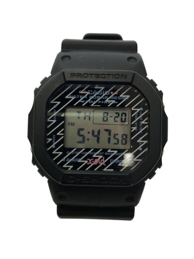 商品画像：クォーツ腕時計/デジタル/ラバー/BLK/BLK/DW-5600VT// 1