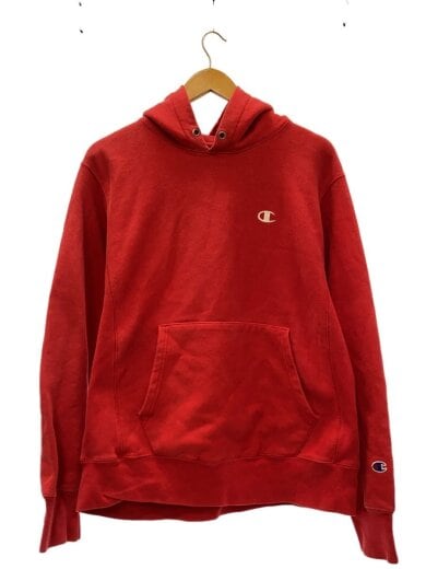商品画像：パーカー/M/コットン/RED/無地 1