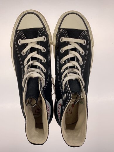 商品画像：ハイカットスニーカー/4　1/2/BLK/コットン/6uh01 3