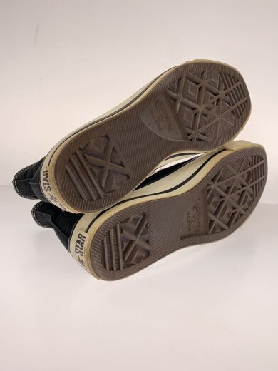 商品画像：ハイカットスニーカー/4　1/2/BLK/コットン/6uh01 4