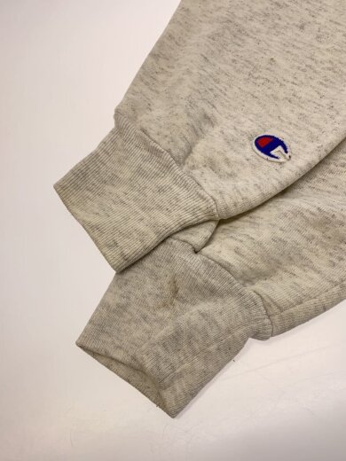 商品画像：90～00s/USA製/スウェット/L/コットン/GRY/無地/首元汚れ有 5