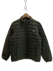 TNOC/ダウンジャケット/S/ポリエステル/KHK/無地